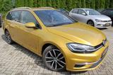 Volkswagen Golf VII Variant Highline 1,5 DSG Vollausstattu. - mit Benzin-Antrieb: Gelb, Kombi
