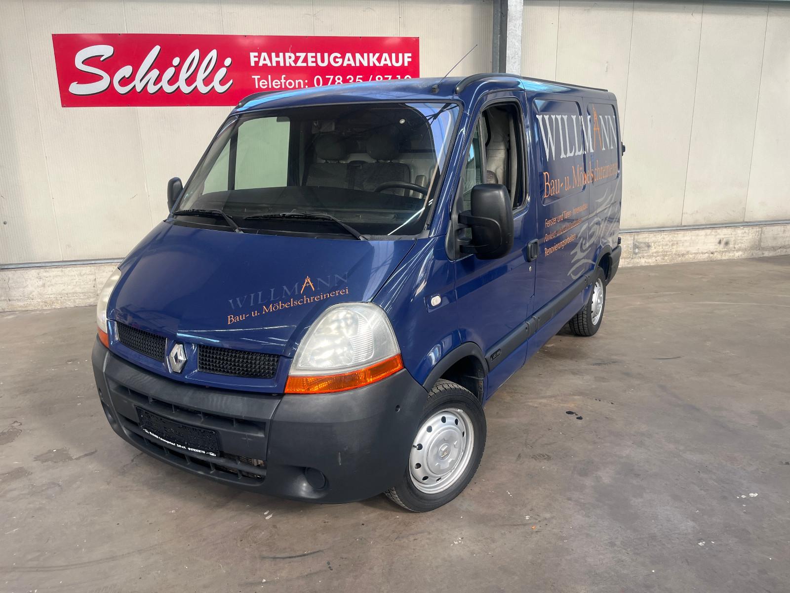 Renault Master II Phase 2 Kasten L1H1 Klima AHK Net1800€