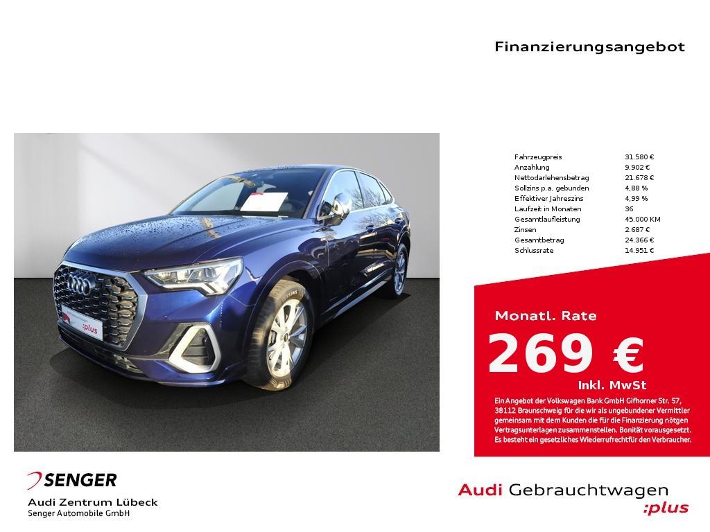 Audi Q3 Sportback 35 TFSI S line AHK SONOS Standhzg.