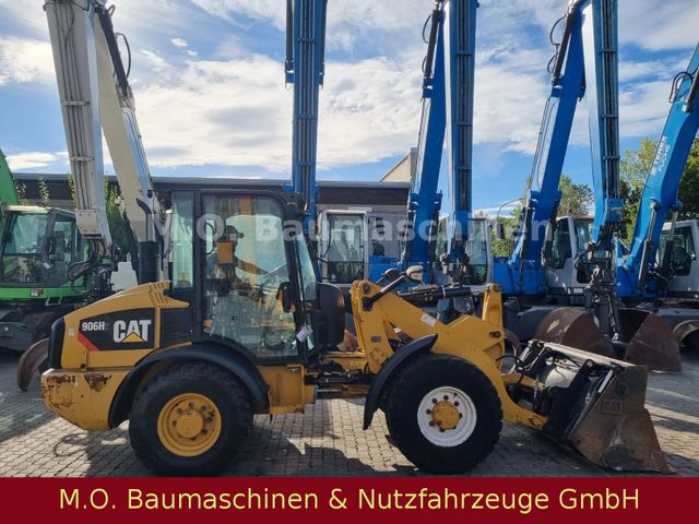 CAT 906 H2 / Klappschaufel + Palettengabel/ SW /