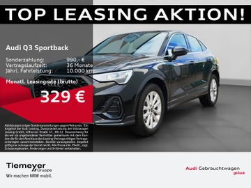 Audi Leasingangebot: Audi Q3 Sportback 40 TFSI Q NAVI LEDER eSITZE KAMERA