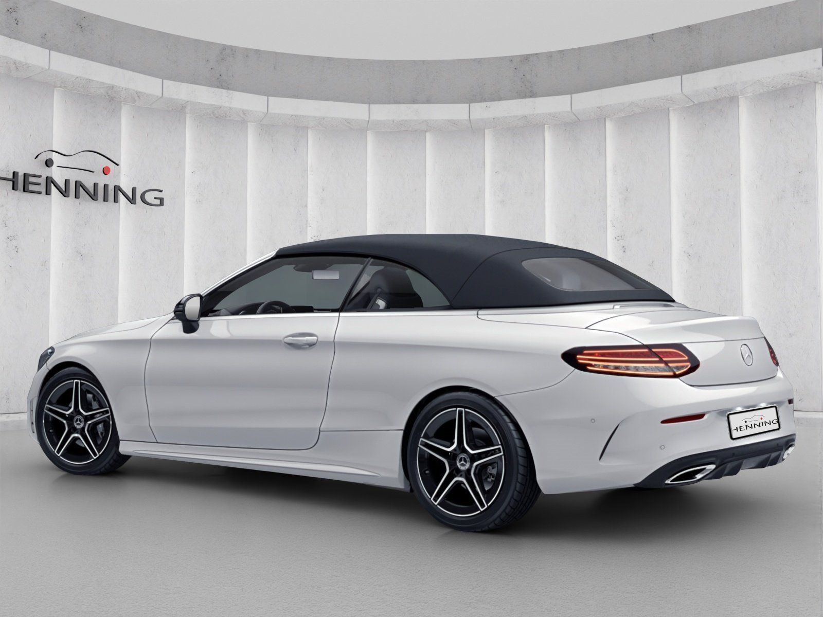 Mercedes-Benz C 200 Cabrio AMG Night-Paket Kamera Airscarf Tot imagem 2