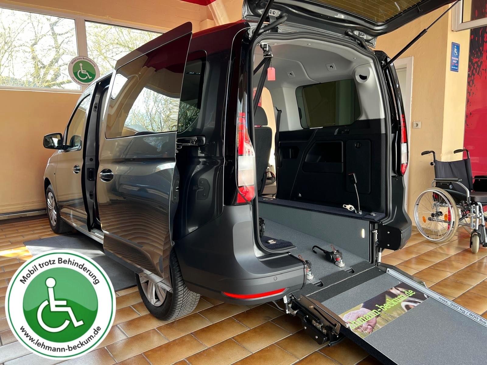 Volkswagen Caddy Maxi Autom Rollstuhlrampe 5J-Gar SOFORT