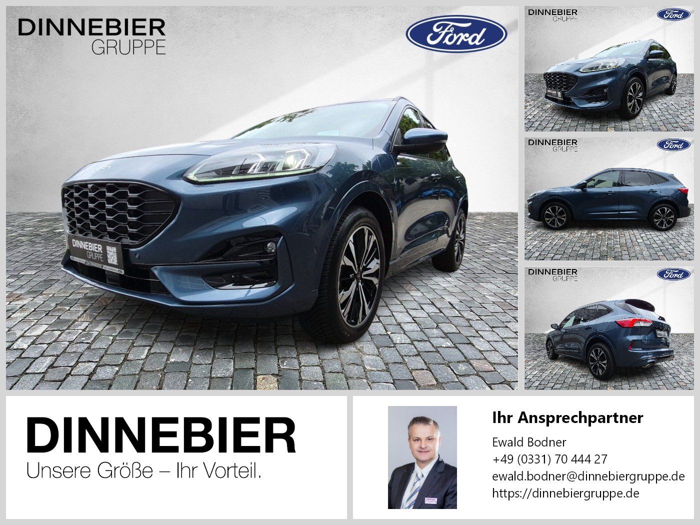 Ford Kuga ST-Line X LED+Kamera+Glasdach+HeadUp