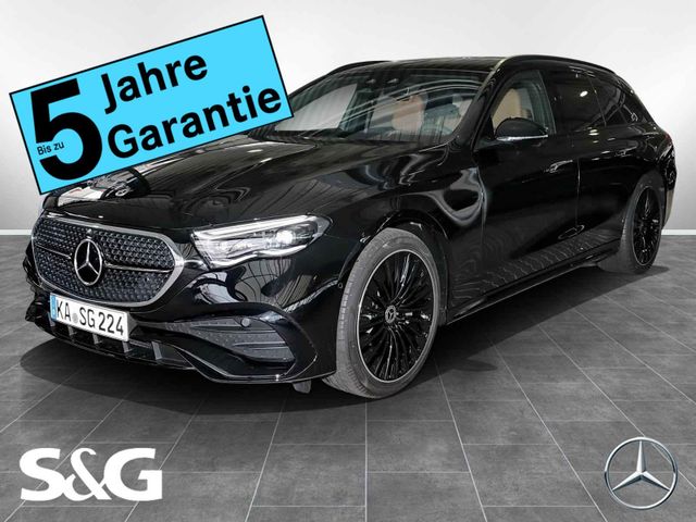 Mercedes-Benz E 220 d T AMG Night+MBUX+360°K+Pano+Standhei+AHK