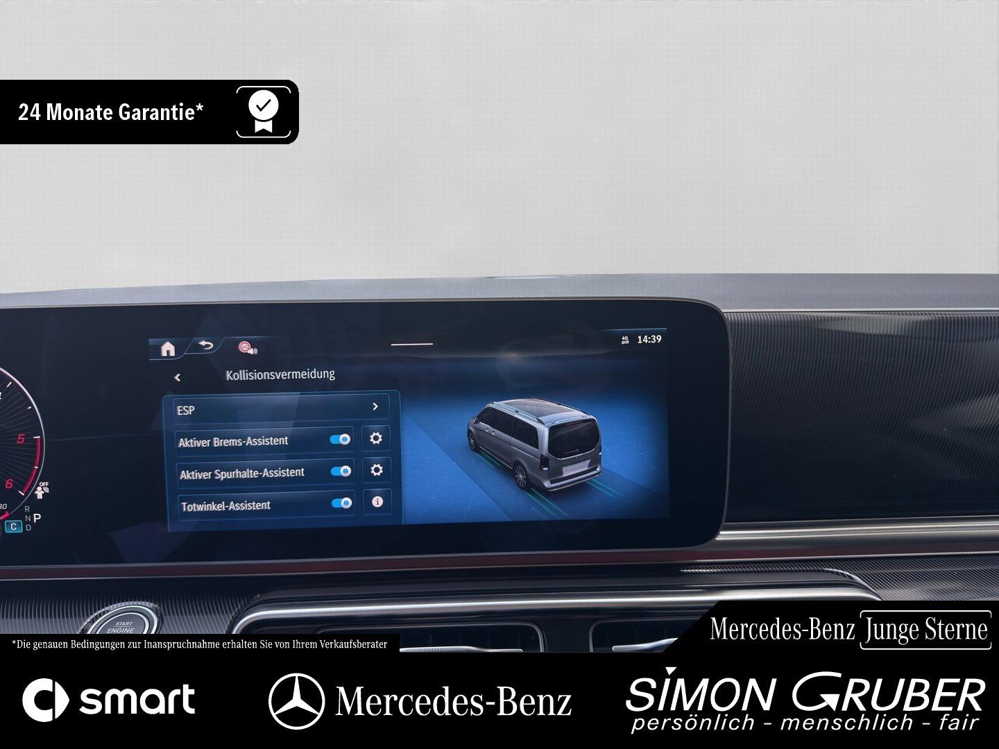 Fahrzeugabbildung Mercedes-Benz V 220 d 4M Kompakt AHK Distronic LED 360 Tisch