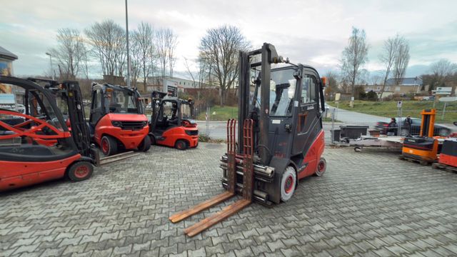 Linde H30T-02 Zinkenvertsellgerät.kabine Hezung  seite