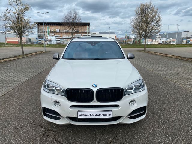 BMW X5 M50 d,Panorama,Kamera360°Weiss Metal,21 Zoll.