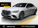 Mercedes-Benz S 450 d AMG 4M L HA-LENKUNG SOUND PANO SITZKLIMA - silberne Mercedes-Benz S 450
