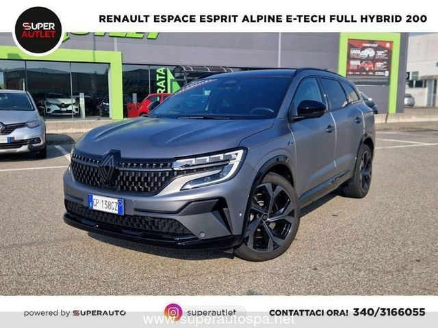 Renault Espace esprit Alpine E-Tech full hybrid 