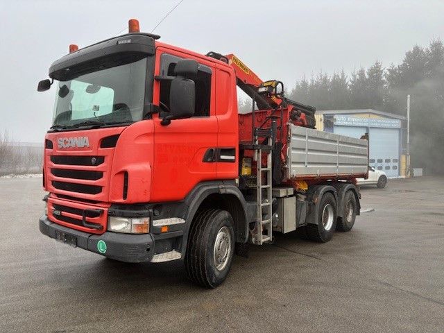 Scania G420 Kipper+Kran PK 18002