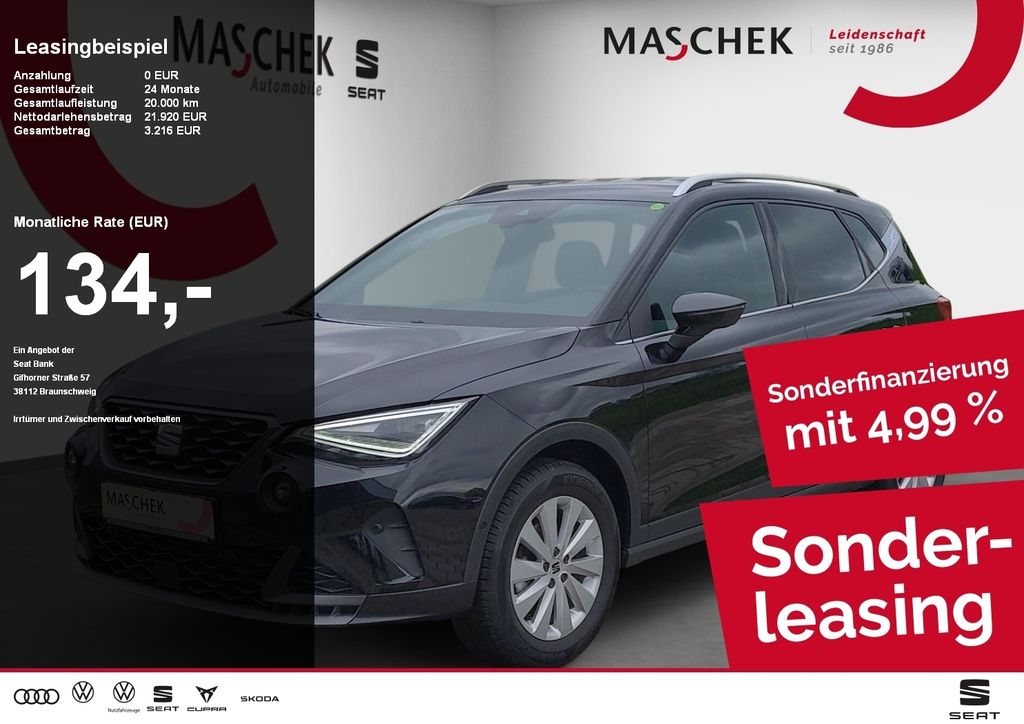 Seat Arona FR Line 1.0 TSI LED Navi ACC RearView Sitz