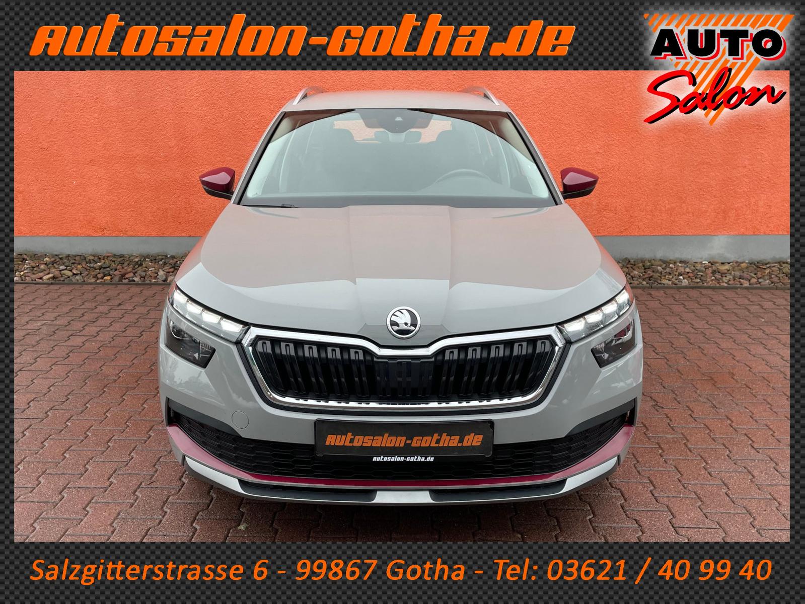 Skoda Kamiq TSI Style Stahlgrau LED+APP LANE SHZ SHEFT, миниатюра 2
