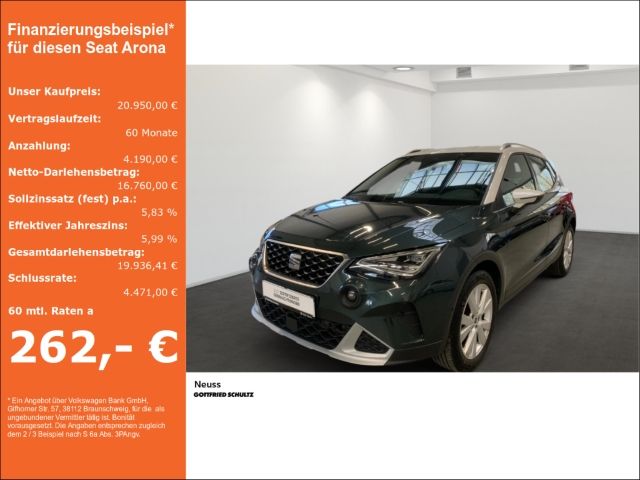 Seat Arona X-PERIENCE TSI DSG AHK NAVI SITZHZG EPH AP