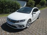 Volkswagen Passat CC R-Line , AHK anklappbar -Vollausstattu - Volkswagen Passat CC: Weiß