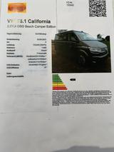 Volkswagen T6 California Beach Camper Edition