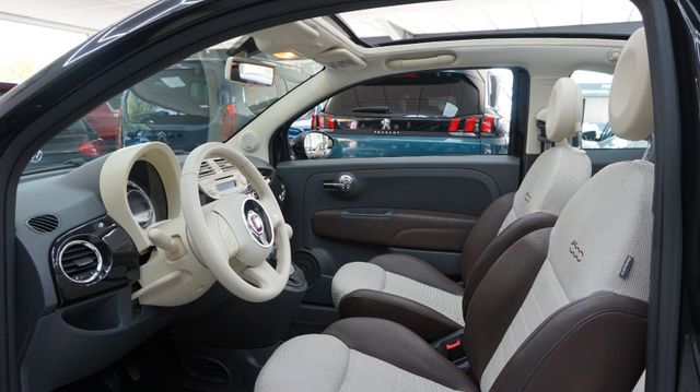 Fiat 500 Lounge Cabrio  Scheckh. gepfl. TÜV neu
