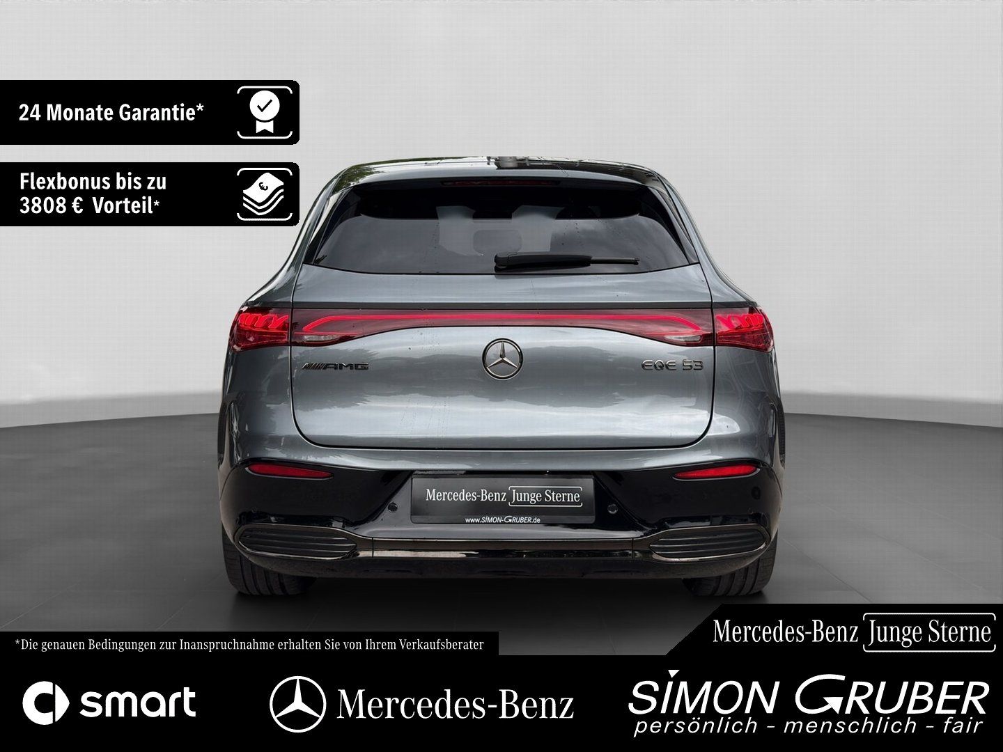 Fahrzeugabbildung Mercedes-Benz EQE 53 4M+ SUV AMG Dynamic+ ActiveRide DriversP