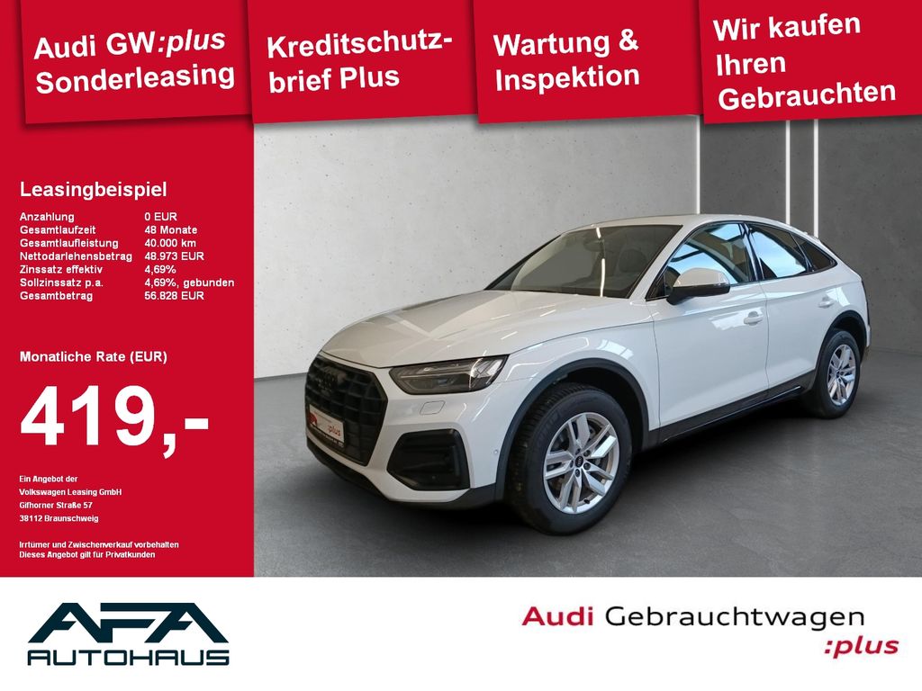 Audi Q5 Sportback 40 TDI qu. Pano*AHK*360°*Matrix