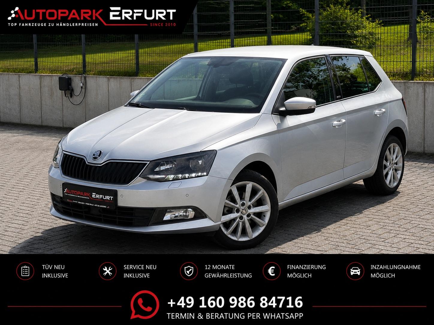 Skoda Fabia Joy*Klima*Temp*Phone*StzH*TÜV+SERV+GARANTI
