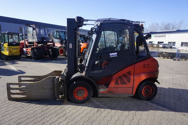 Linde H 40 D , Triplex 4675 mm, Ballenklammer , Klima