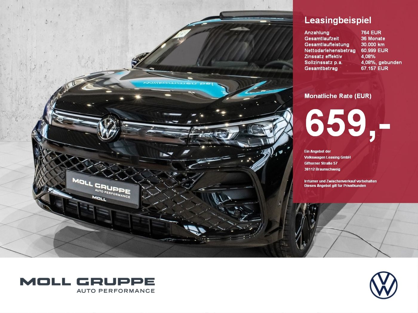 Volkswagen Tiguan R-Line 2.0 l TSI 4MOTION DSG Kamera /ACC