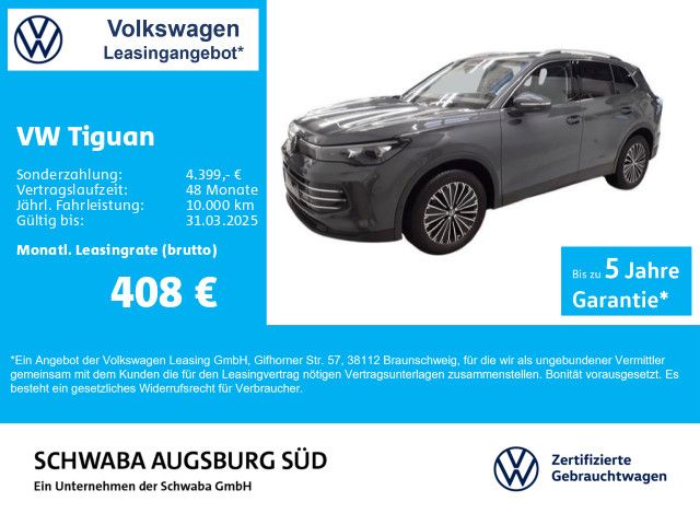 Volkswagen Tiguan Elegance 1.5 eTSI DSG *PANO*LED*AHK*18"*