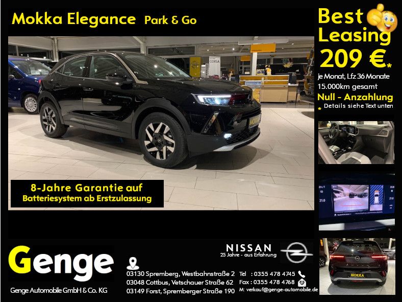 Mokka-e Elegance, Park & Go, Winter-Pak, LED-Sch