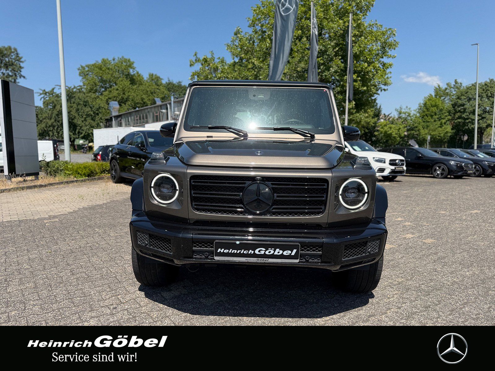 Fahrzeugabbildung Mercedes-Benz G 350 d AMG Line 1.Hand, Night-Paket