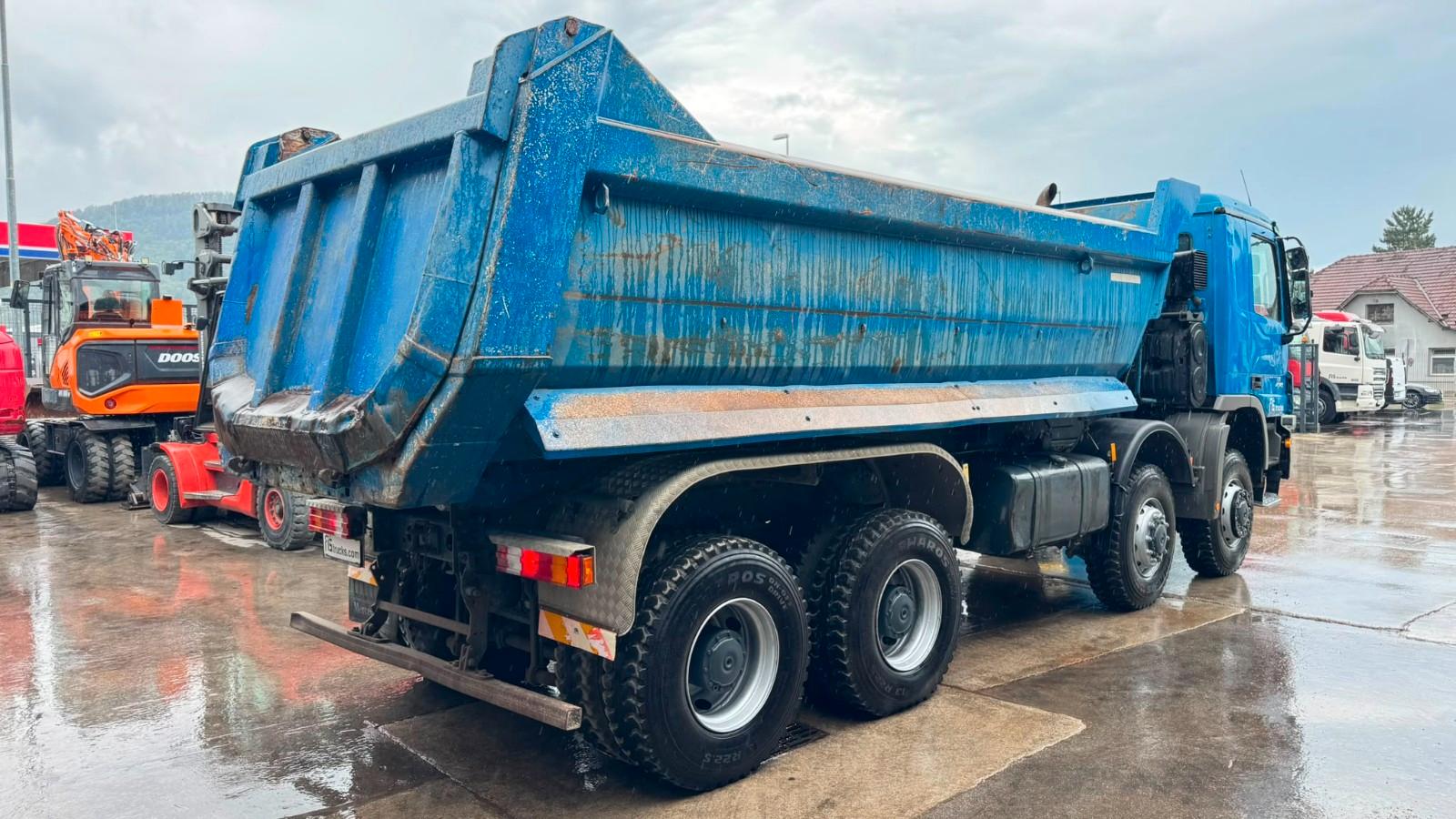 Mercedes-Benz ACTROS 4141 K 8x8 meiller mulda tipper