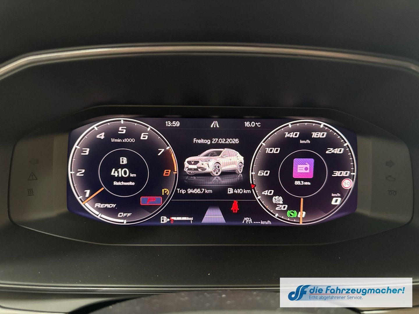 Fahrzeugabbildung CUPRA Formentor VZ5 4Drive AD Navi Leder Digitales Coc