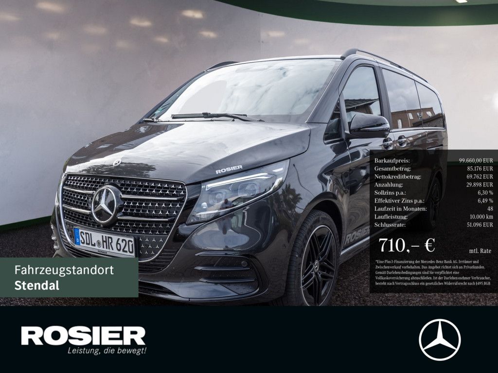Mercedes-Benz V 300 d 4M EXCLUSIVE Extralang NIGHT AHK 360° BT