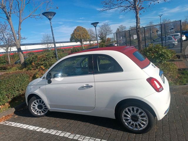 Fiat 500C, weiß mit Sitzheizung