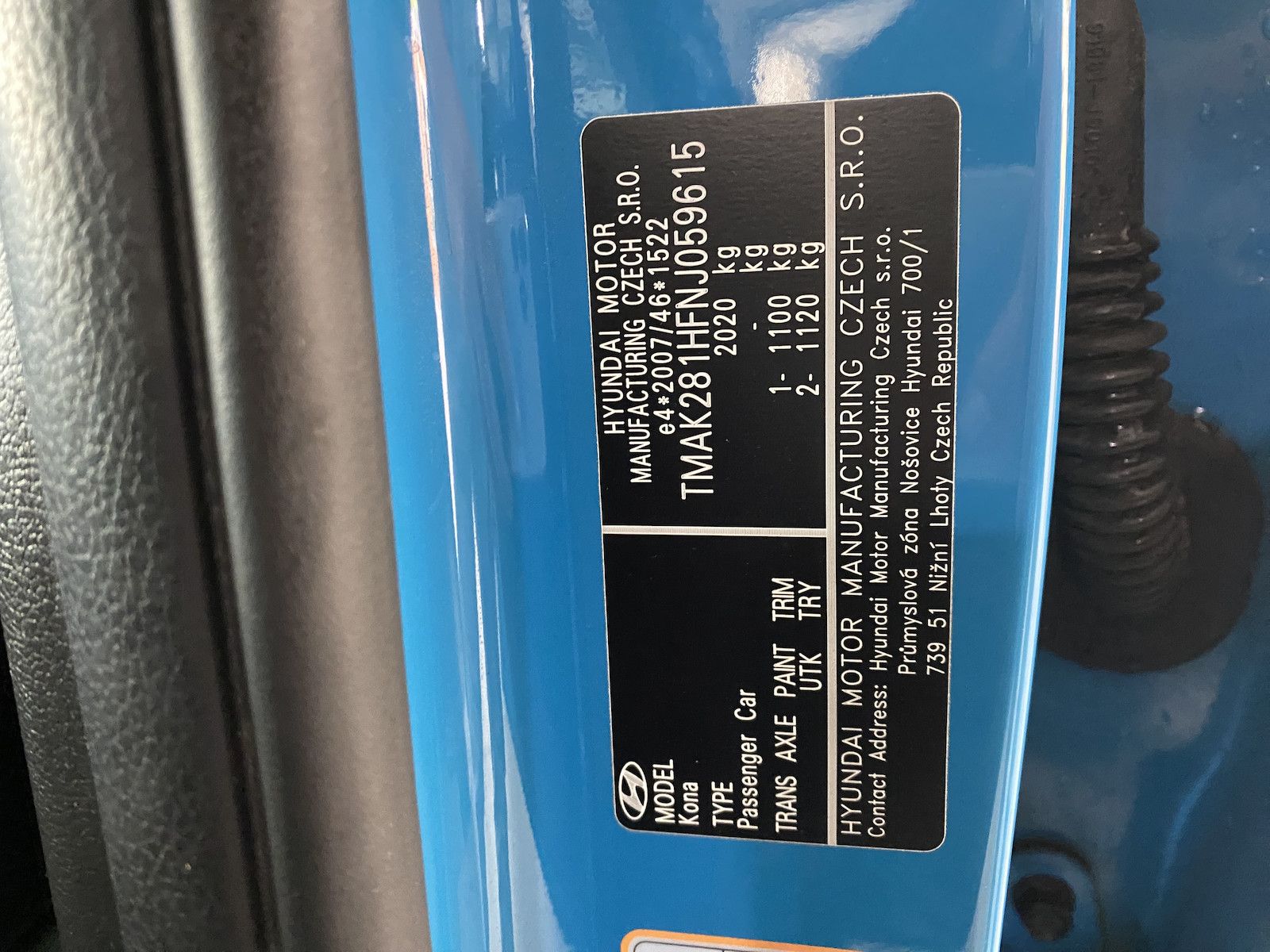 Fahrzeugabbildung Hyundai Kona Select/Navi/RFK/ACC/On-Board-3-Phasen/