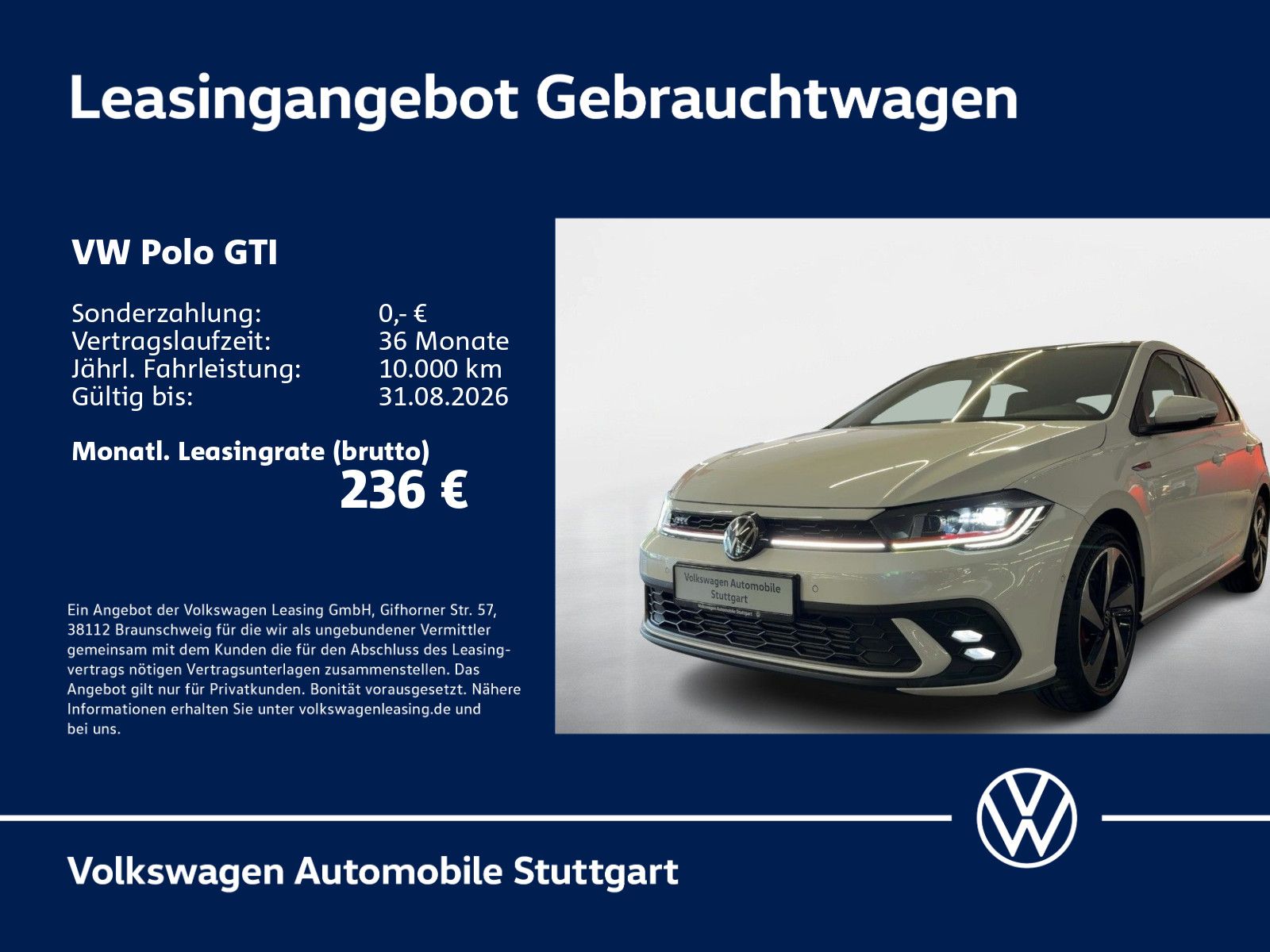 Volkswagen Polo GTI 2.0 TSI DSG ACC Kamera Pano LED Navi   