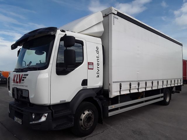 Renault D 16.280 L-Haus 1 Bett Schiebeplane LBW AHK