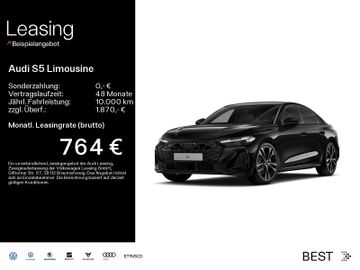 Audi Leasingangebot: Audi S5 Limousine MEMORY*HUP*TECHPRO*MMI*B&O*DASHCAM*