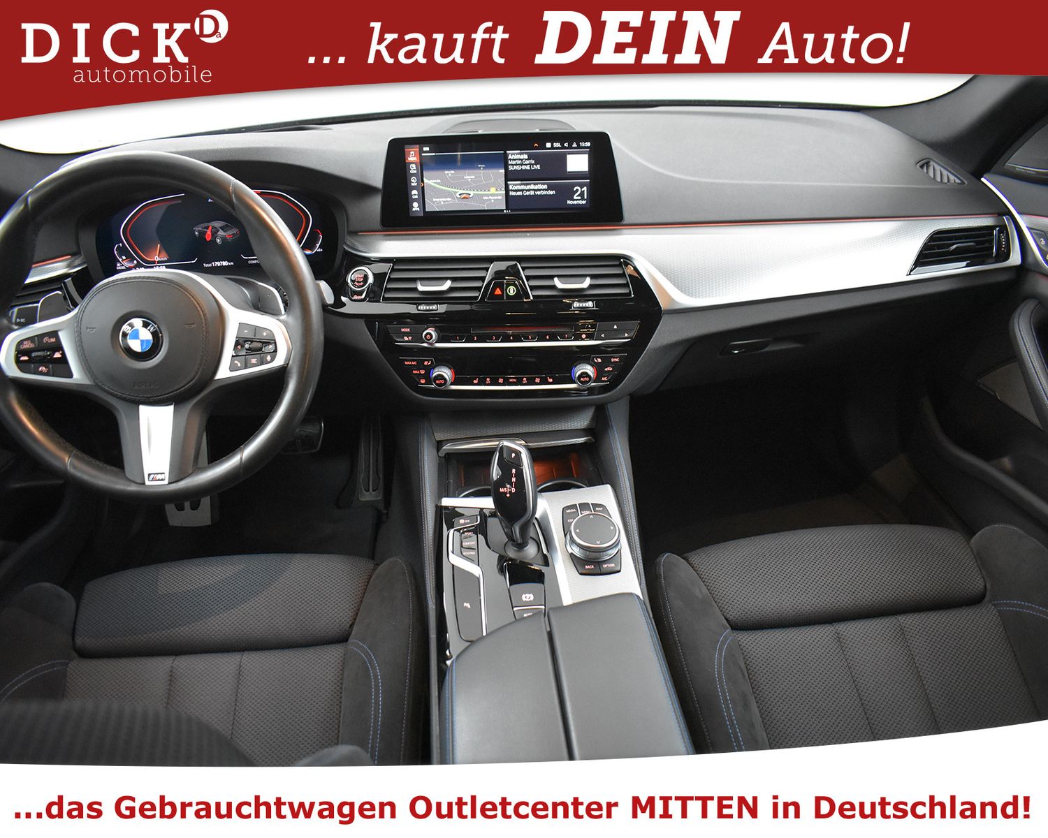 BMW 530d xDr Sport Aut. M PAKET+PROF+VIRTU+KAM+HEAD+ - Image 8