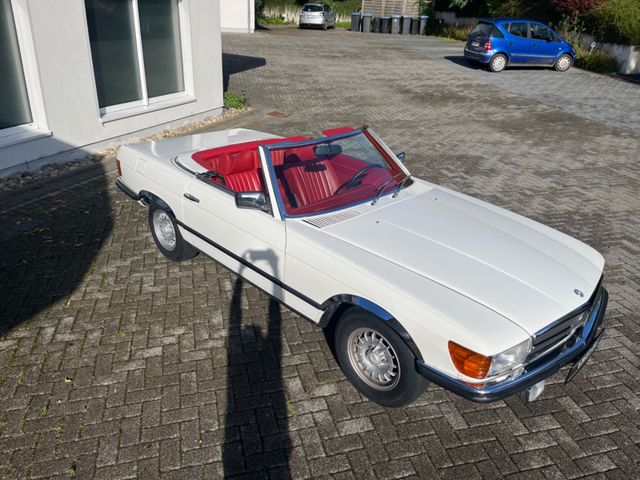 Mercedes-Benz 450 SL Cabrio, BRD, Klima, Servo, Historie