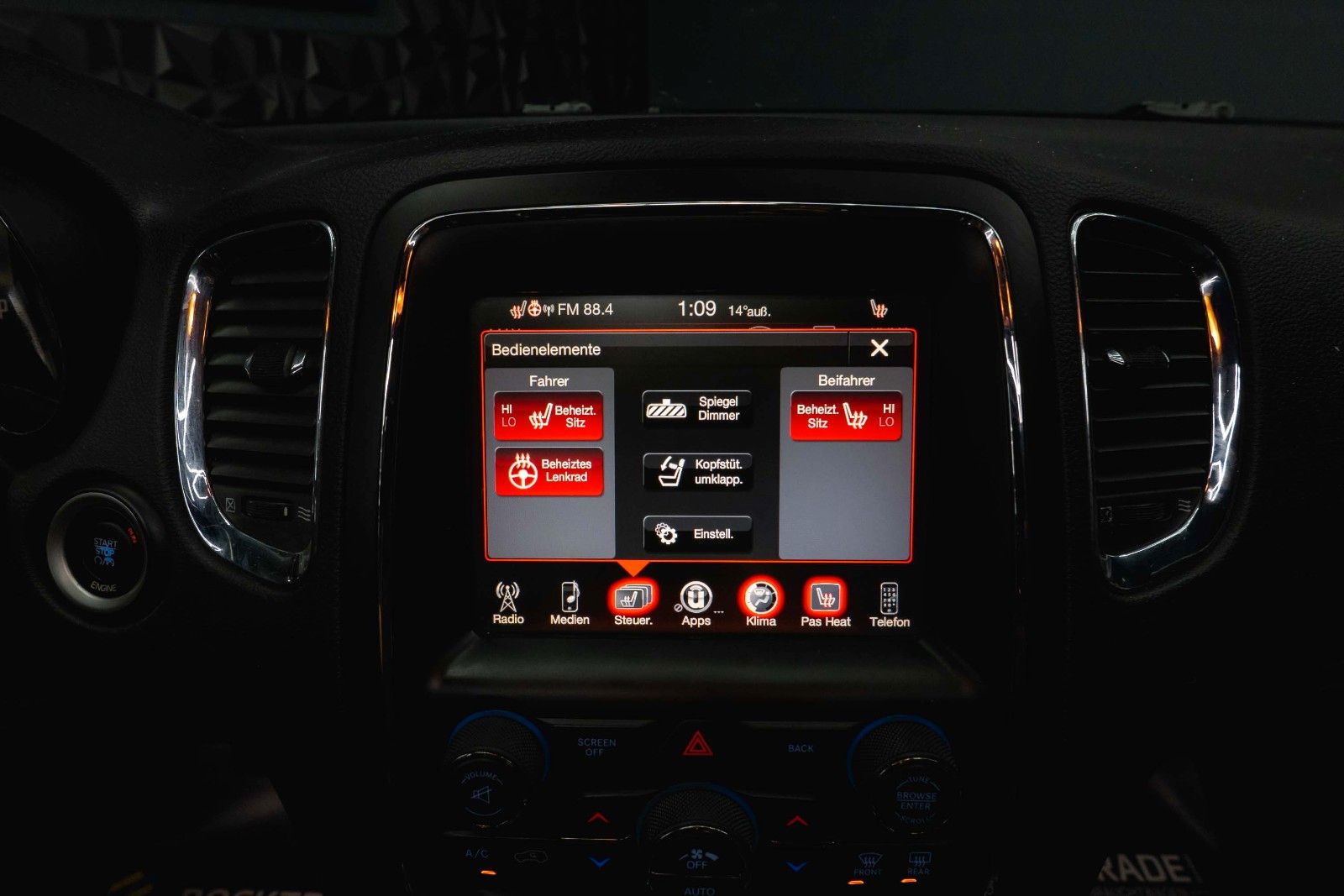 Fahrzeugabbildung Dodge Durango 5.7 V8 R/T 4x4 Night-Paket *7 Sitze*LED*