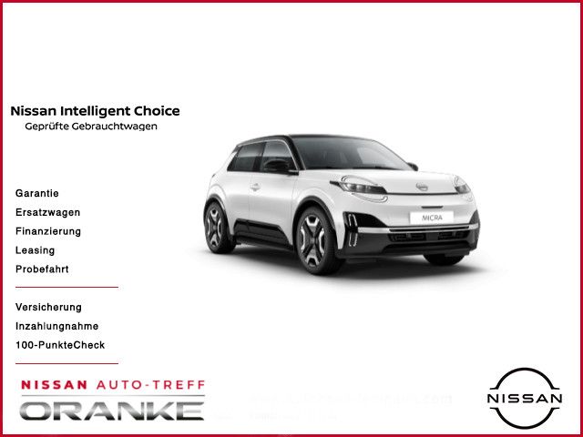 Fahrzeugabbildung Nissan MICRA EVOLVE 52 kWh Wärmep.*Klimatronic*PPP