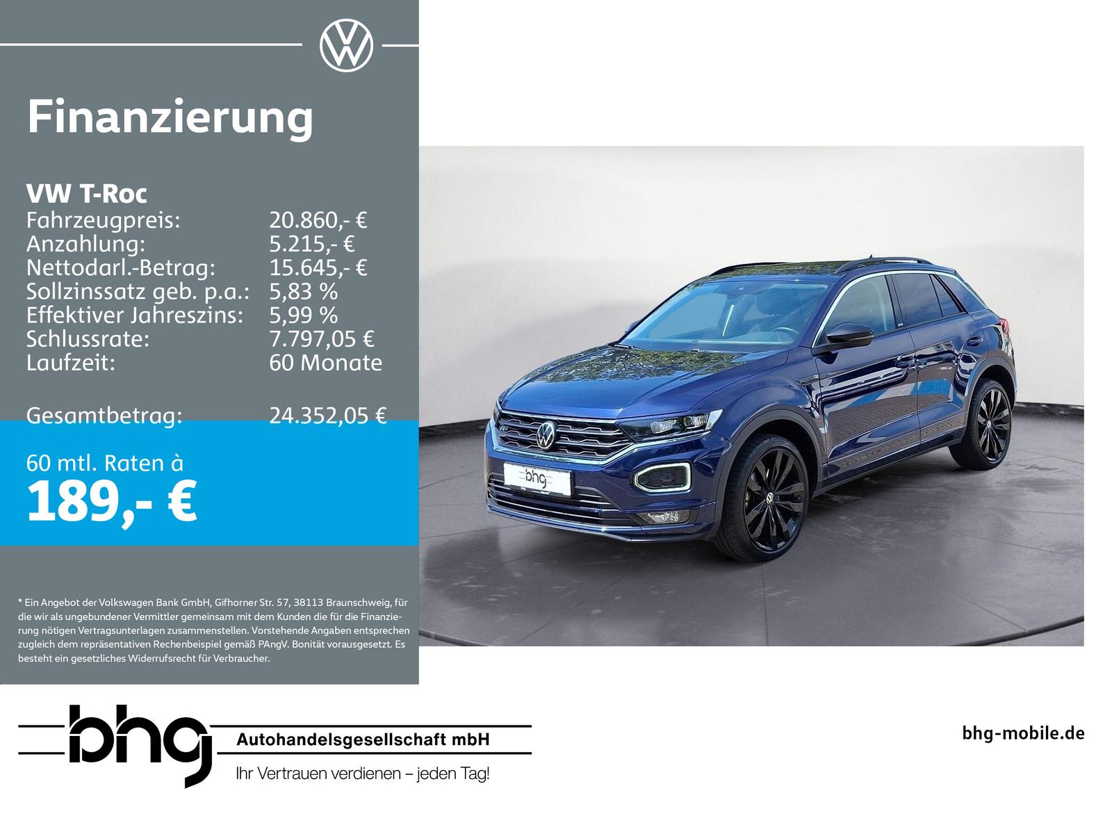 Volkswagen T-Roc Style 2.0 l TDI SCR