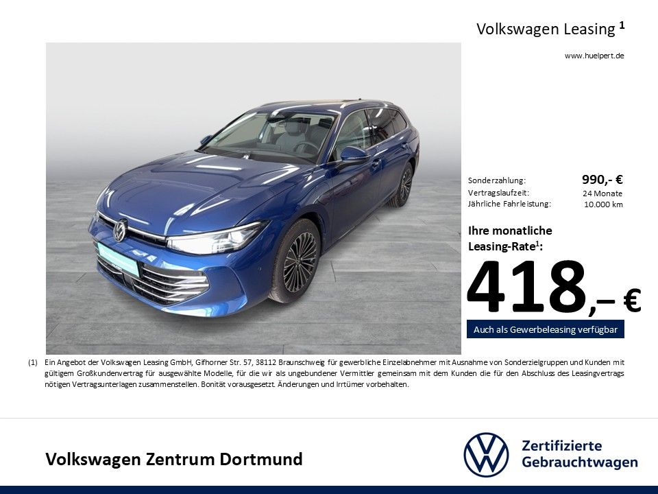 Volkswagen Passat Variant 1.5 HYBRID ELEGANCE LEDER AHK ACC foto 3