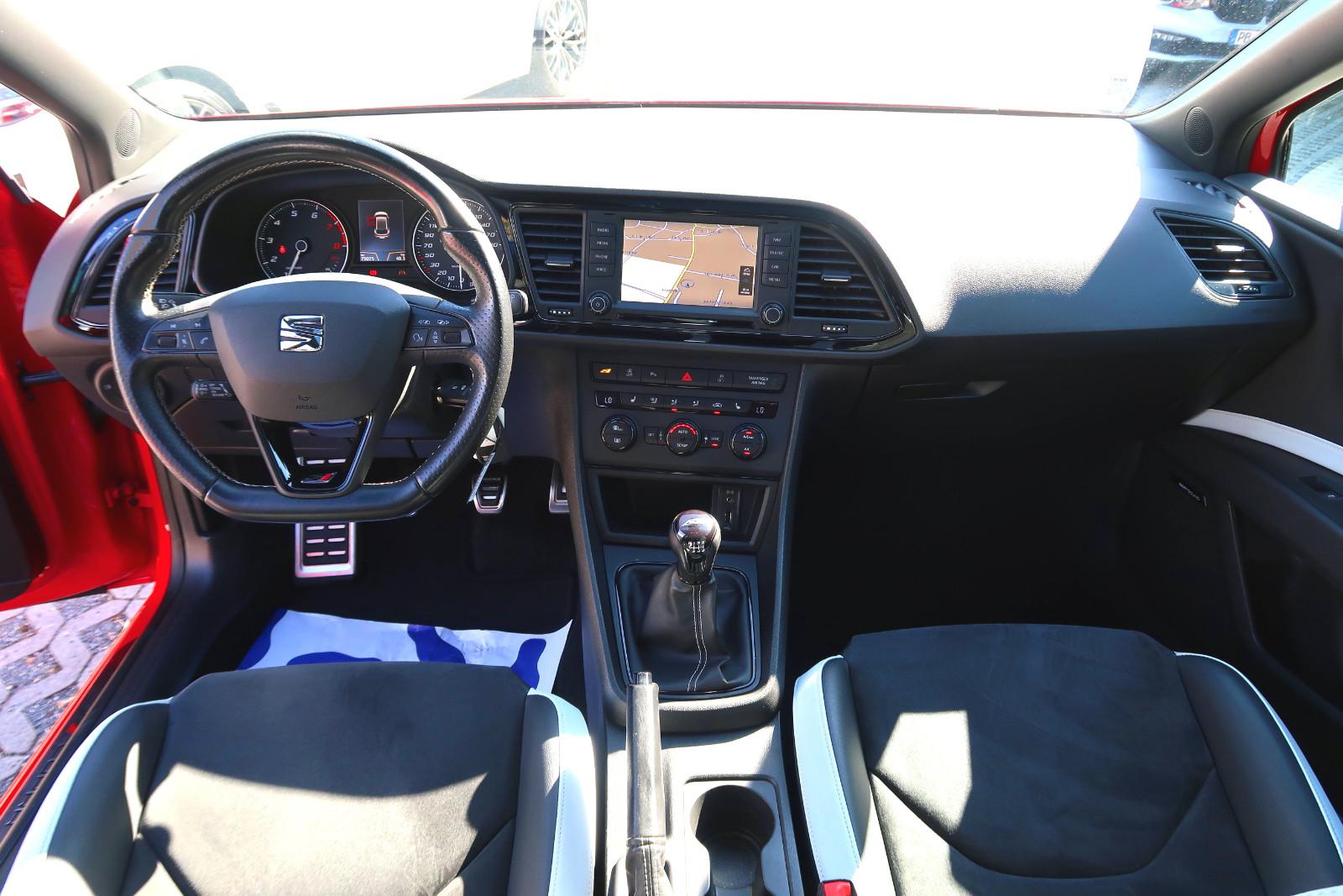 SEAT LEON TSI"CUPRA290"19"PANORAMA"NAVI"LED"LEDER"SCHH | 290 ch | BVM | "19"PANORAMA"LED"NAVI"