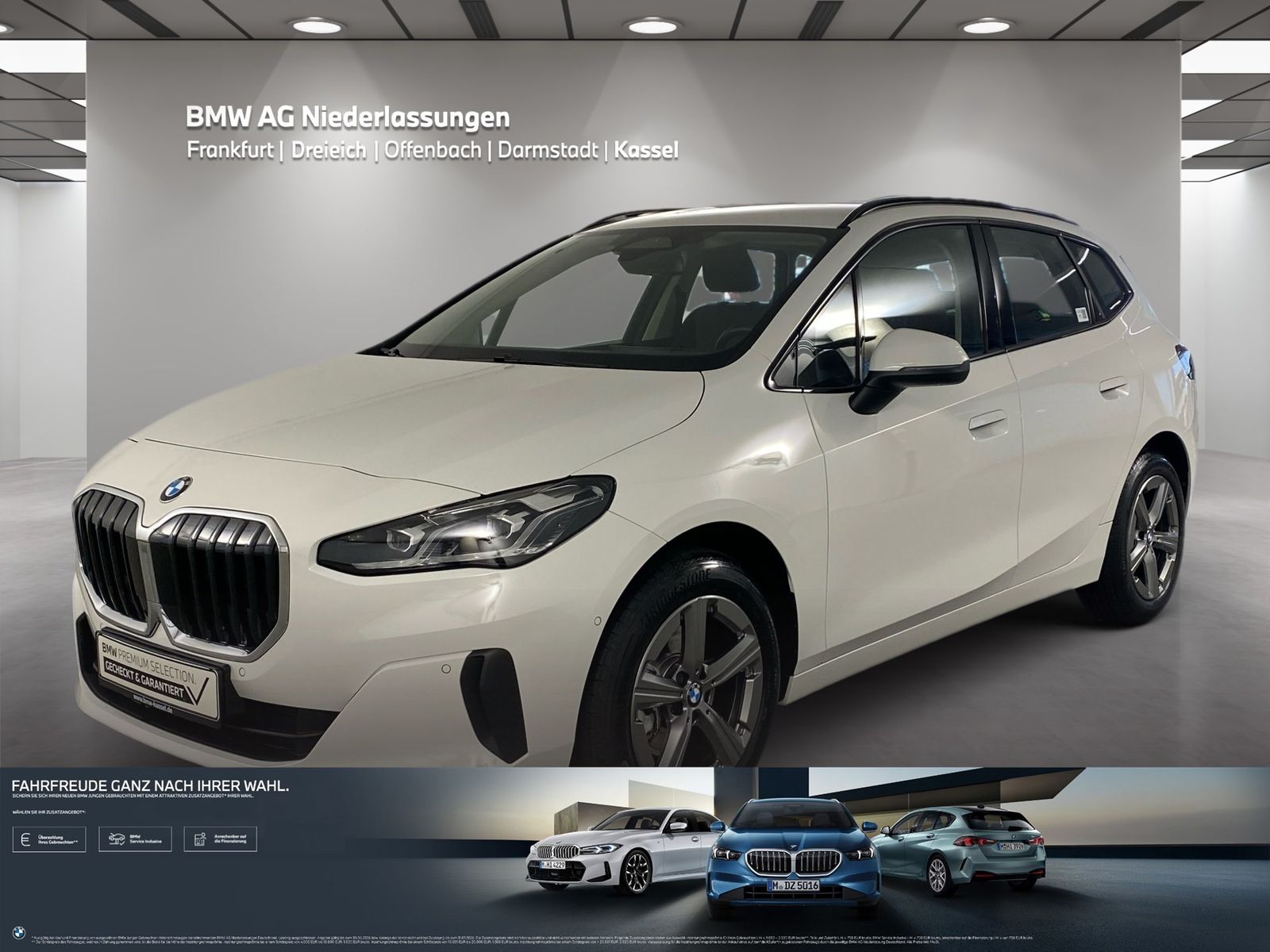 BMW 220i Active Tourer AHK Kamera LED Sitzheizung