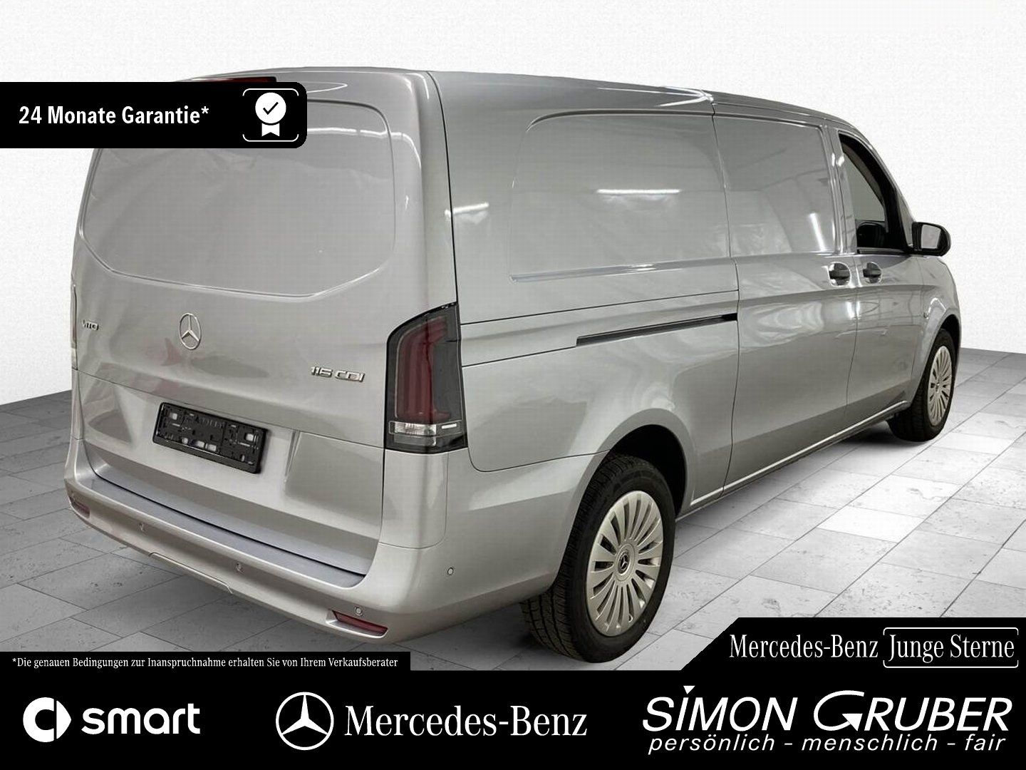 Fahrzeugabbildung Mercedes-Benz Vito 116 Kasten Extralang Multibeam Kamera 3Sitz