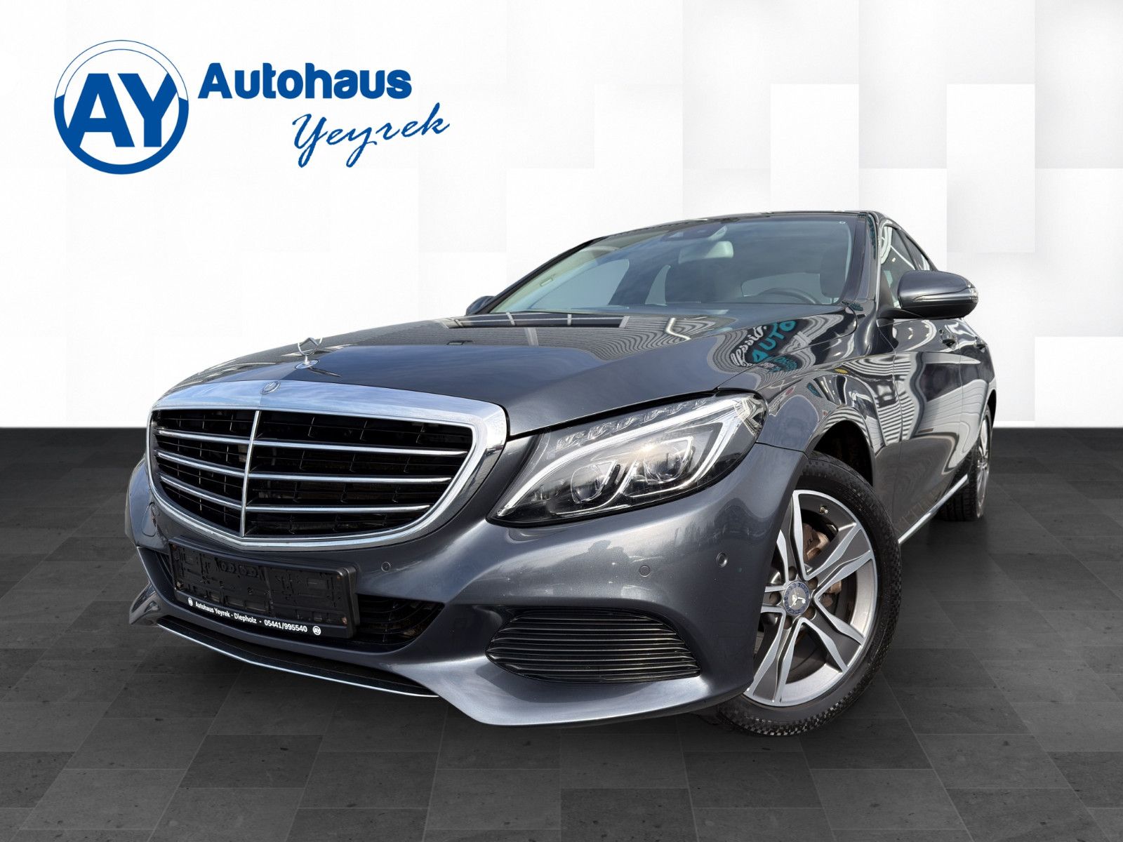 MERCEDES-BENZ C 220 d Lim. Exclusive*GSHD*NAV*AHK*ILS*SPUR*