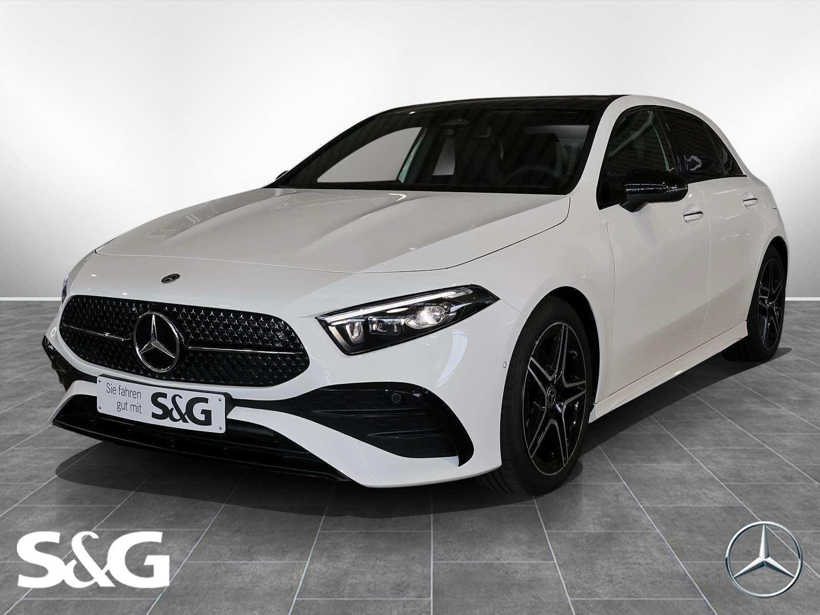 Mercedes-Benz A-Class d AMG MBUX+RüKam+M-LED+Pano+AHK+Night+DAB, миниатюра 13
