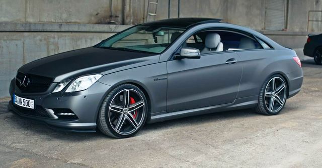 Mercedes-Benz E 500 coupe V8 Biturbo AMG Paket Klappenauspuff
