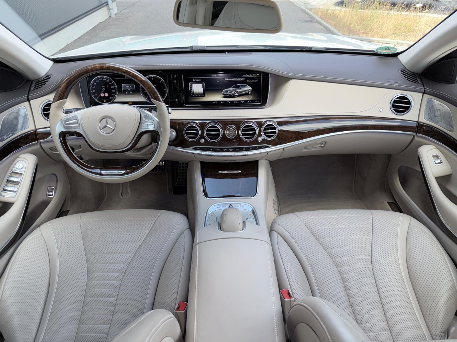 Mercedes-Benz S 350 d BlueTEC 258 ch • AMG Line • Burmester • Suivi Complet Mercedes - 2e main - Cuir Nappa